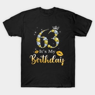 It's My 63rd Birthday T-Shirt